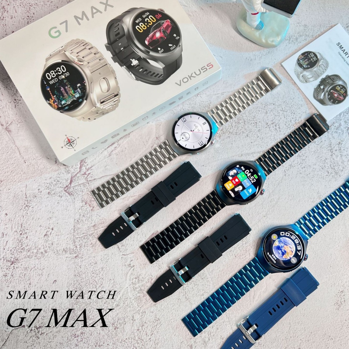 Cross-Border New G7Max Smart Watch Men's Multi-Function Long Battery Life Wireless Bluetooth Call Huaqiangbei Watch S10