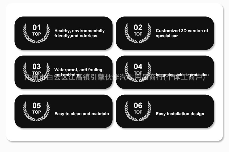 Suitable for 19-23 Toyota Velfire right-hand drive cars, eco-friendly TPE floor mats, cross-border