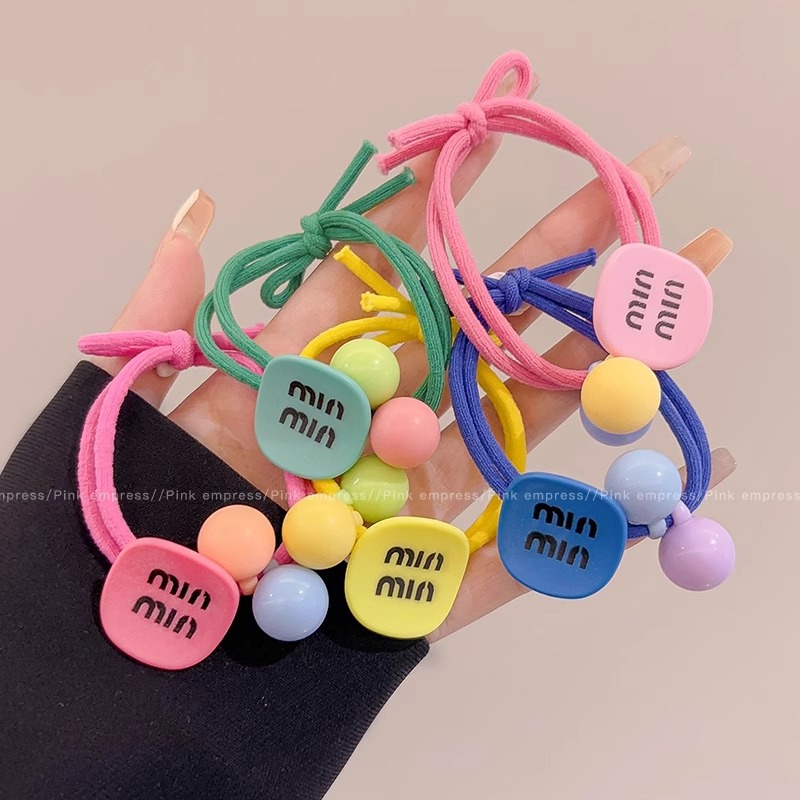 Dopamina lindos de alta elasticidad duradera cuerda de cabeza para niñas cabello de banda de goma bola de cabello cuerda de cabeza