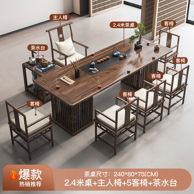 [폭발] 싱글 테이블 240 메인 의자 5 하트 의자 티 테이블