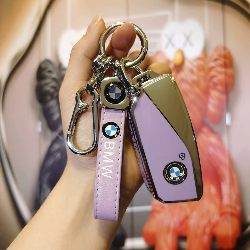 Подходит для чехла для ключей BMW 7 серии 740LI 735, комплекта X7 IX, пульта дистанционного управления i7 для мужчин и женщин 22 XM, женская пряжка
