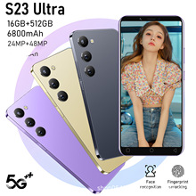 S23Ultra跨境爆款现货6.3寸高清4+64GB安卓4G智能手机外贸OTG代发