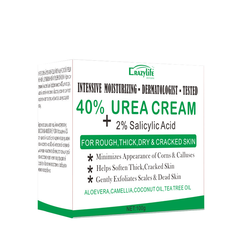 Urea 100g Crazylife Feuchtigkeitsspendende Handcreme für trockene, rissige Füße und Fersen_voghion.com