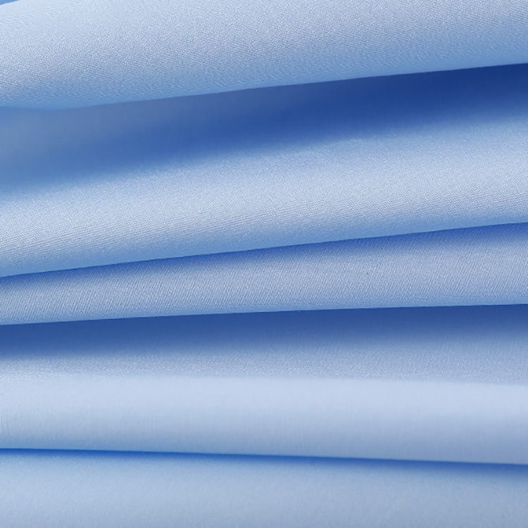 Prendas de vestir al por mayor color puro tejido 100% tejido de algodón peinado