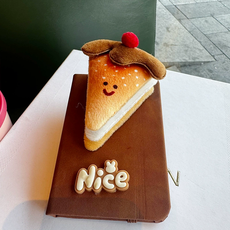 Creative plush pendant, laptop, notebook, book, delicacies