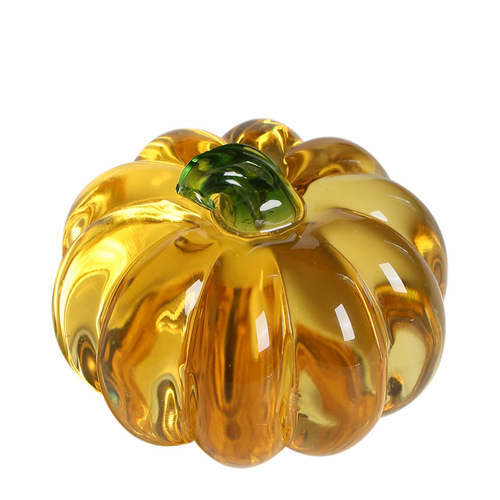 Creative Japanese-style glass lid teapot lid holder Simple and cute pumpkin tea pet ornaments