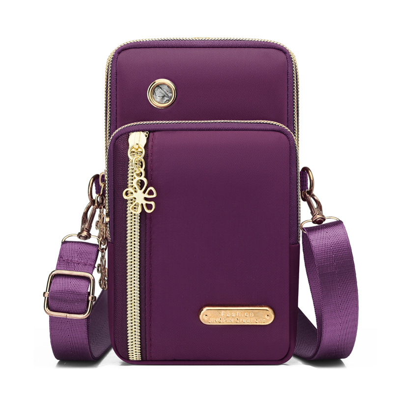 보라색 세로 지퍼