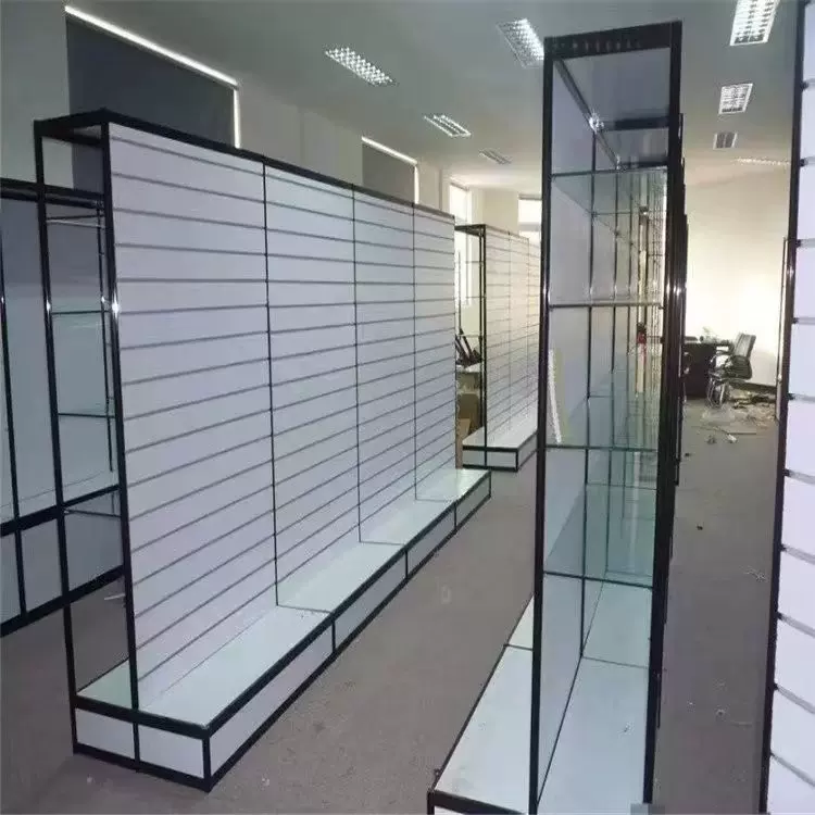 新款铝合金挂式饰品展示架展示柜组装耐用定制批发好轻奢风展柜