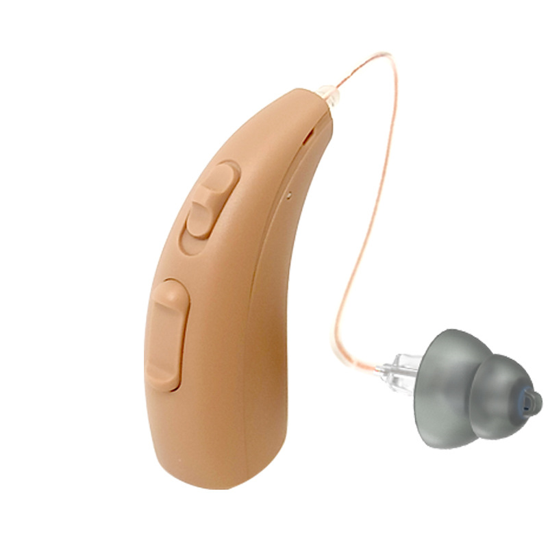 Audífono recargable invisible inalámbrico especial para personas mayores sordas sin ruido mini máquina RIC de gama alta