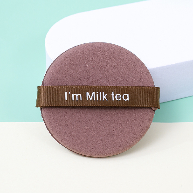 Fábrica personalizada fresa piña facción cojín soplo de aire no come polvo, esponja de maquillaje sin látex de doble uso húmedo y seco al por mayor