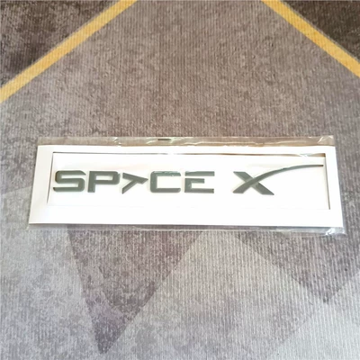 Car logo, Tesla car emblem, suitable for - standard-high-end-matte-black-spycex-one-piece