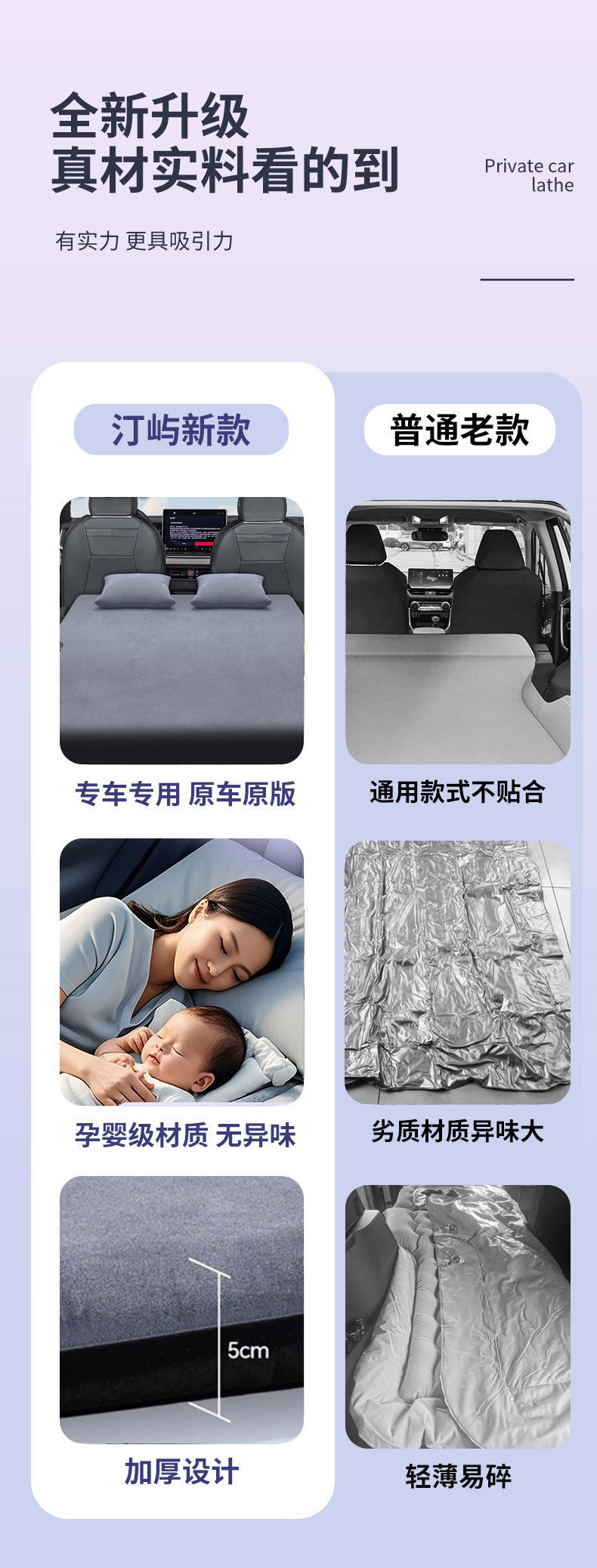 Volkswagen Tayron Inflatable Mattress Car Trunk Rear Seat Sleeping Pad Sleeping Gadget Car 24 Models Automatic Camping