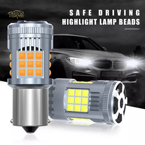 Avtomobil LED Əyləc İşığı 1156 1157 3030 36SMD Ventilyatorlu Dönmə Siqnal İşığı
