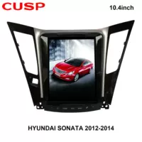 Подстройка с Sonata 10,4-дюймовым вертикальным экраном с промежуточным управлением IPS-экраном беспроводной Car Play аудио и видео Android автомобильный навигатор