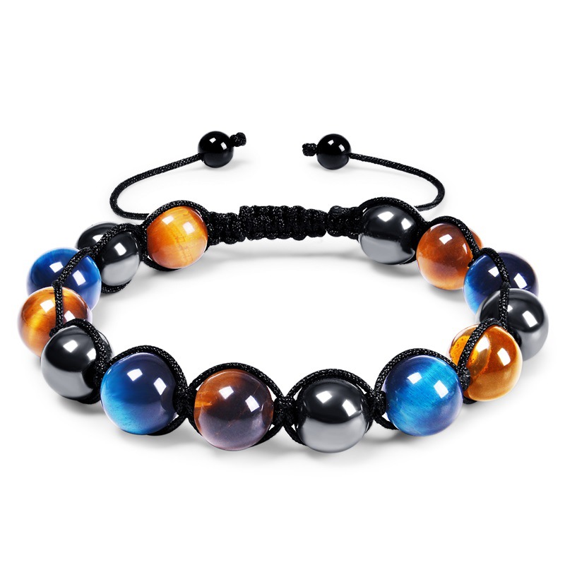 Fashion Multicolor Natural Stone Handmade Bracelets 1 Piece display picture 3