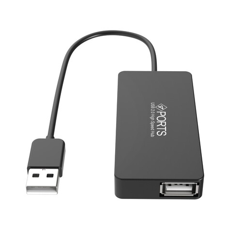 USB 2.0 4-in-1 splitter, computer high-speed driver-free support keyboard and mouse hub with cable, slim four-port hub