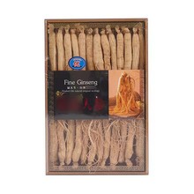 足年人参干的长白山人参一盒40支250克林下干参新鲜东北生晒参礼