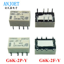 ȫ��ԭװ G6K-2P-Y-3VDC G6K-2F-Y-TR DC5V DC12V 24V �źż̵���