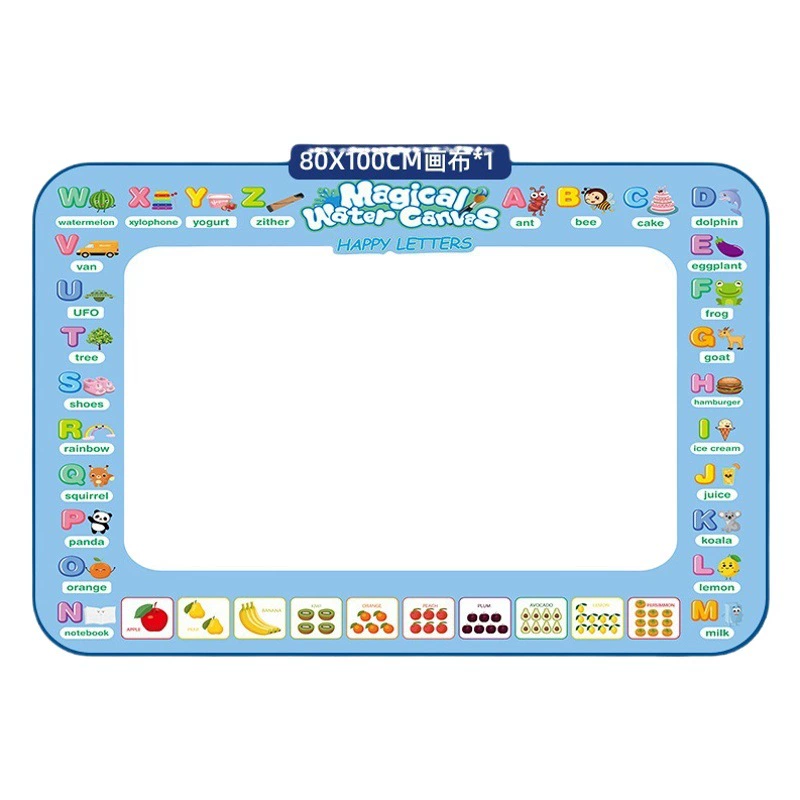 Трансграничная волшебная водная живопись тканью игрушка может полированная доска для рисования воды волшебная красочная граффити одеяло водная живопись детская игрушка