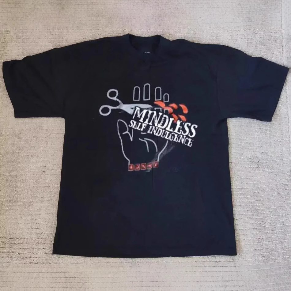 Camiseta Estampada Banda MSI para Hombre de Algodón, Antibacteriana, para Ocio