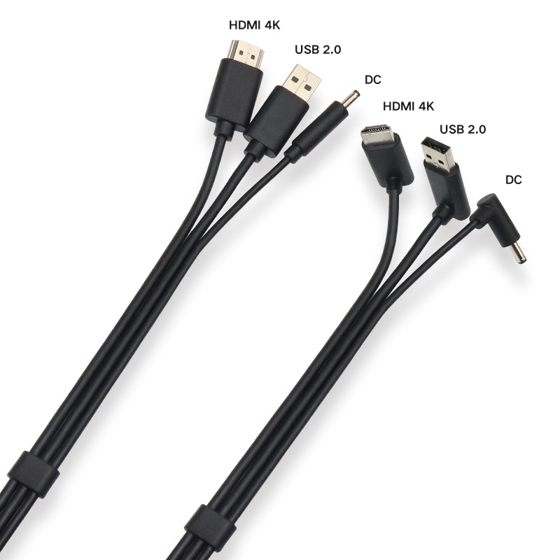 新款VR连接线 虚拟现实设备外接HTC vive头戴式三合一数据线5米