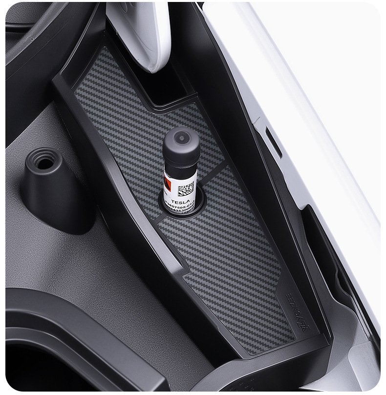 Suitable for Tesla's New Version Modely Six-Seater Version Yl Front Trunk Cabin Anti-Blocking Cover Gutter Modification Parts
