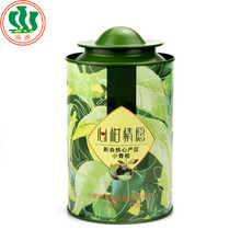 高档中茶小青柑茶叶铁罐250g圆形金属茶叶罐柑普铁罐包装定制