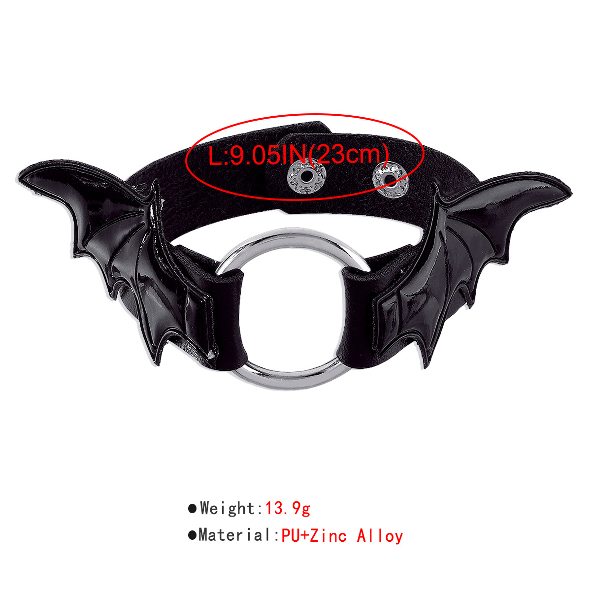 Cool Style Wings Pu Leather Alloy Womenu0027S Bangle 1 Piece