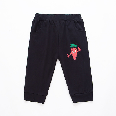 2021年拉架新款童装长裤弹力舒适棉 混色搭配童秋装裤子厂家批发|ms