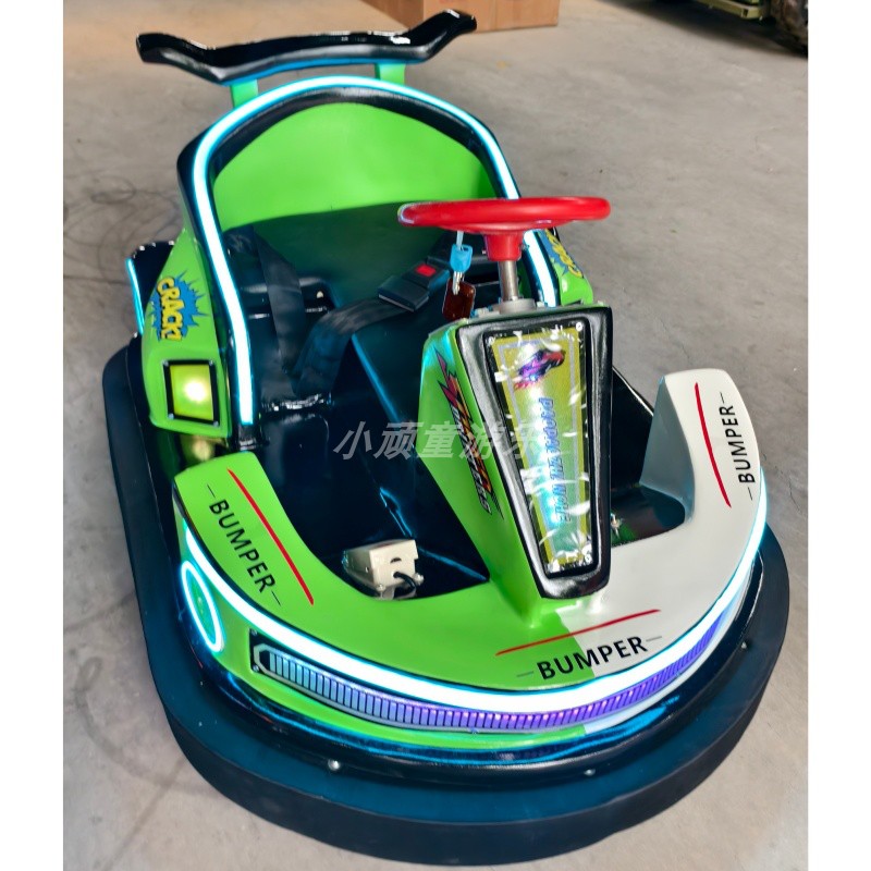 Kart de Deriva con Burbujas de Chapa de Metal y Plástico, Giratorio, para Parques de Atracciones