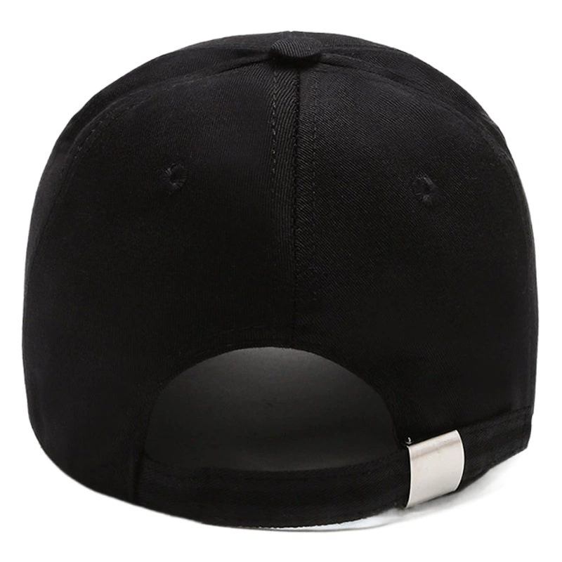 Бейсболка 2025: новая модель с вышивкой, хлопковая, повседневная, модная, солнцезащитная, однотонная, студенческая кепка для женщин