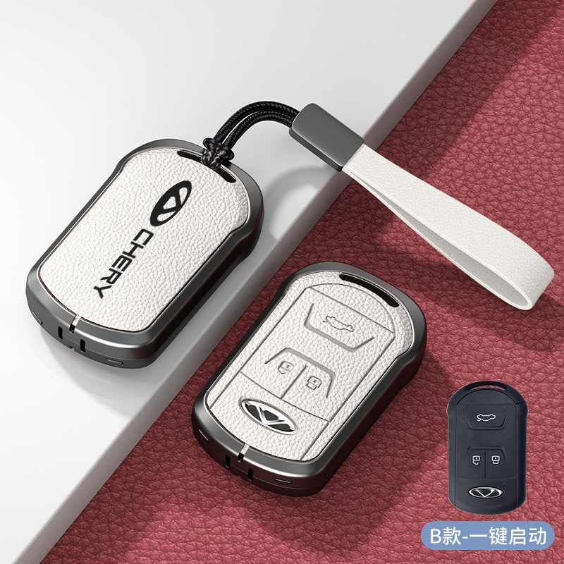 유형 B 흰색 아연 합금 쉘 + 핸드 스트랩