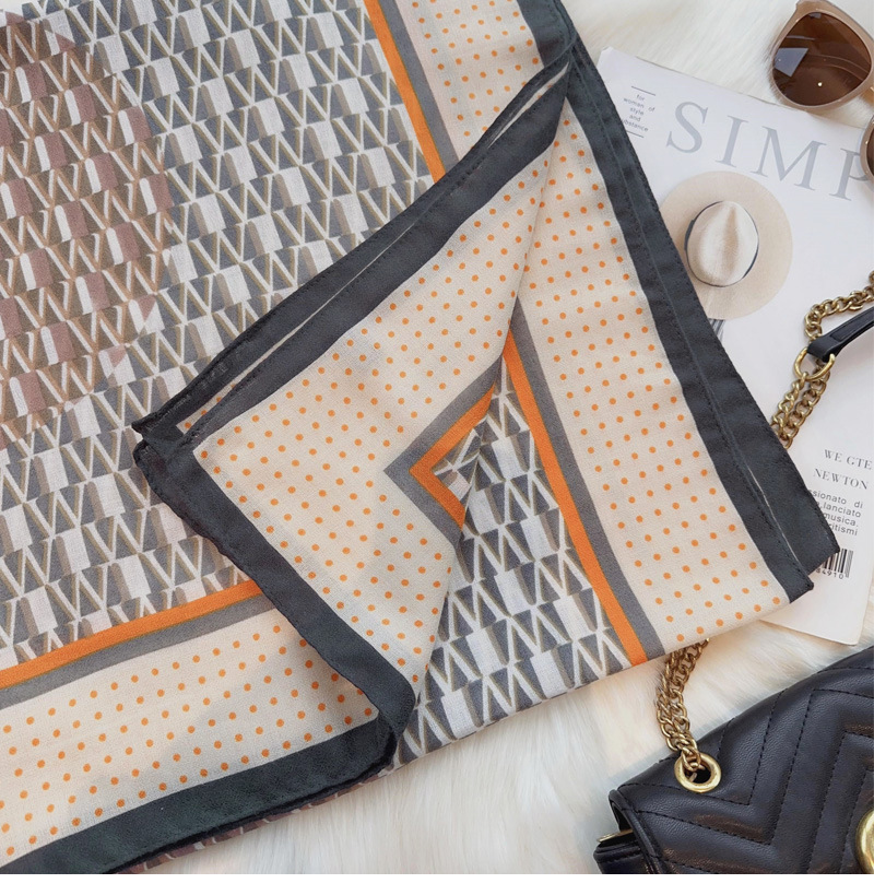 Autunno e inverno nuovi pois geometrici con sciarpa da cappotto in cotone e lino sciarpa lunga in seta sciarpa calda da donna scialle sottile a doppio uso_voghion.com