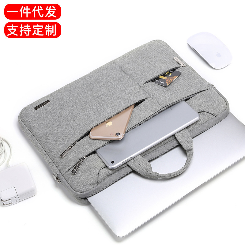 Laptop Bag Apple MacBook 13.3 Huawei 14 Xiaomi 15.6inch Inner Liner with Printed Logo