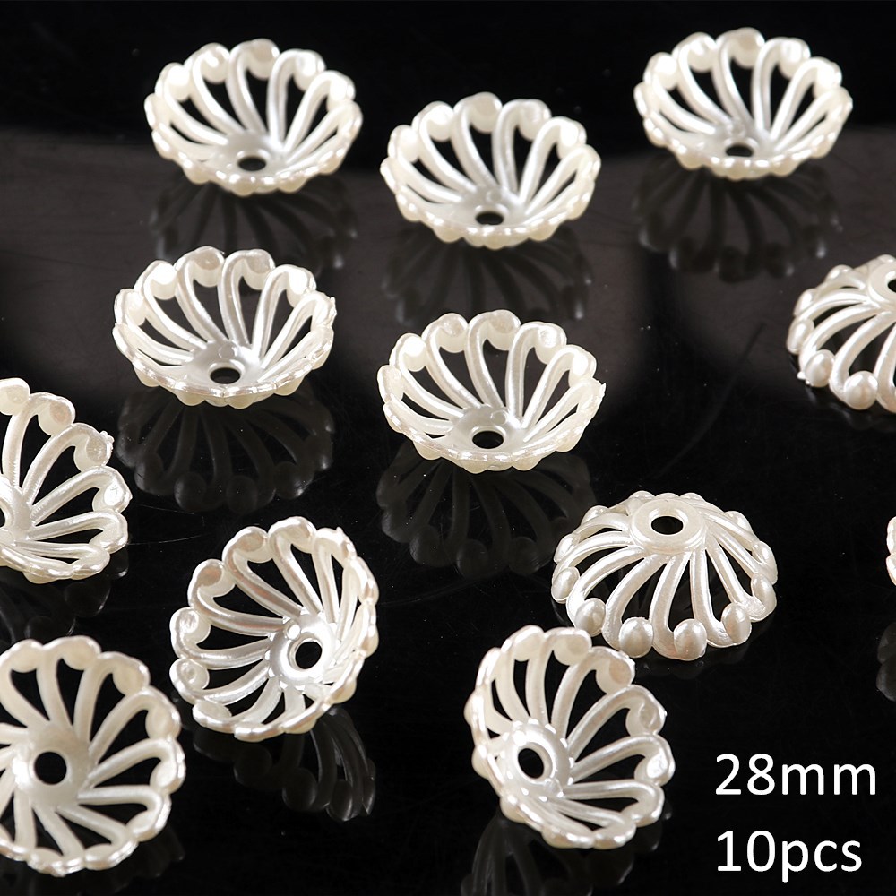 55#28mm hollow bowl flowers, about 10 pieces