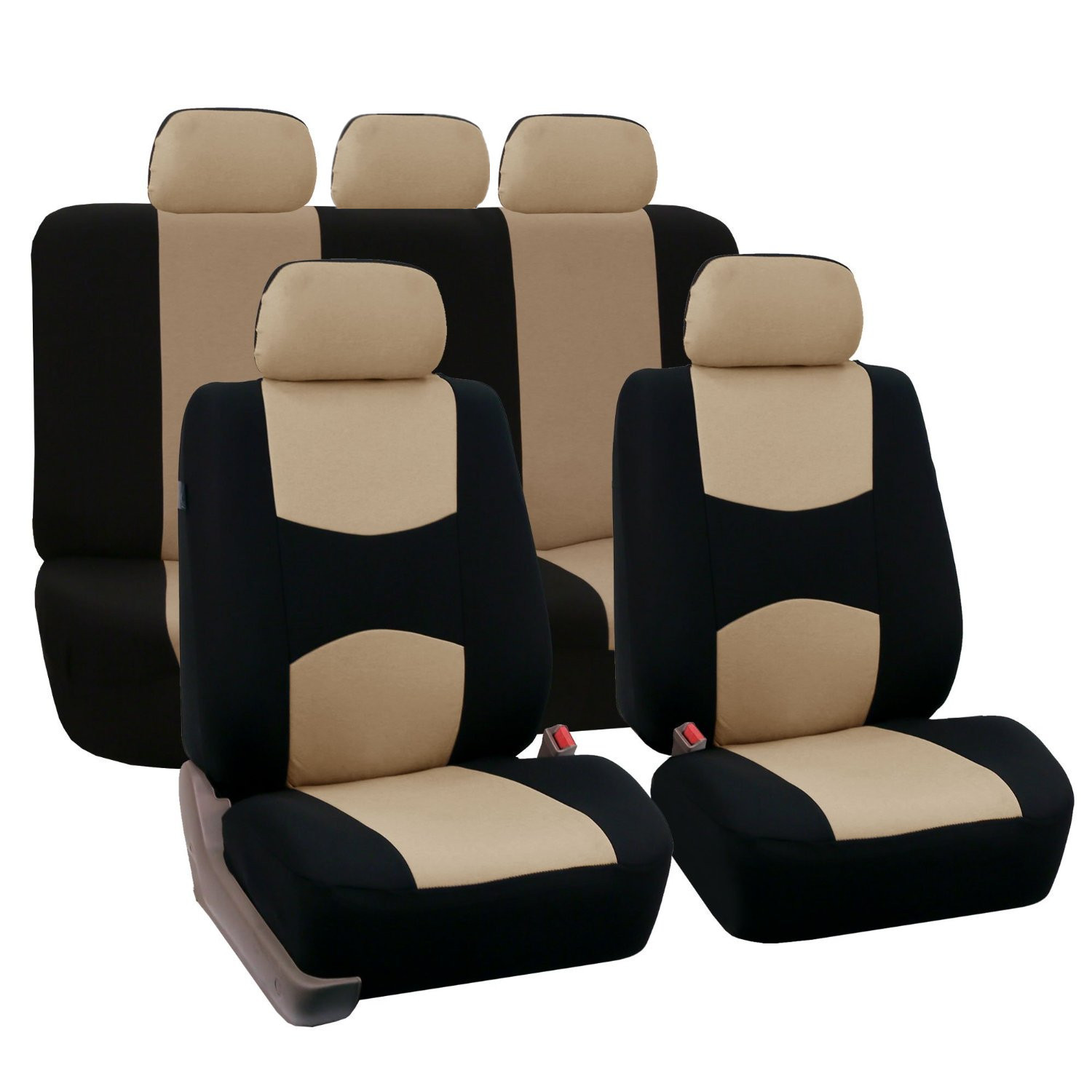 Universal Five-Seater Car Seat Cover Flat Waistline Cushion Car Seat Cover Cushion 9-Piece Set