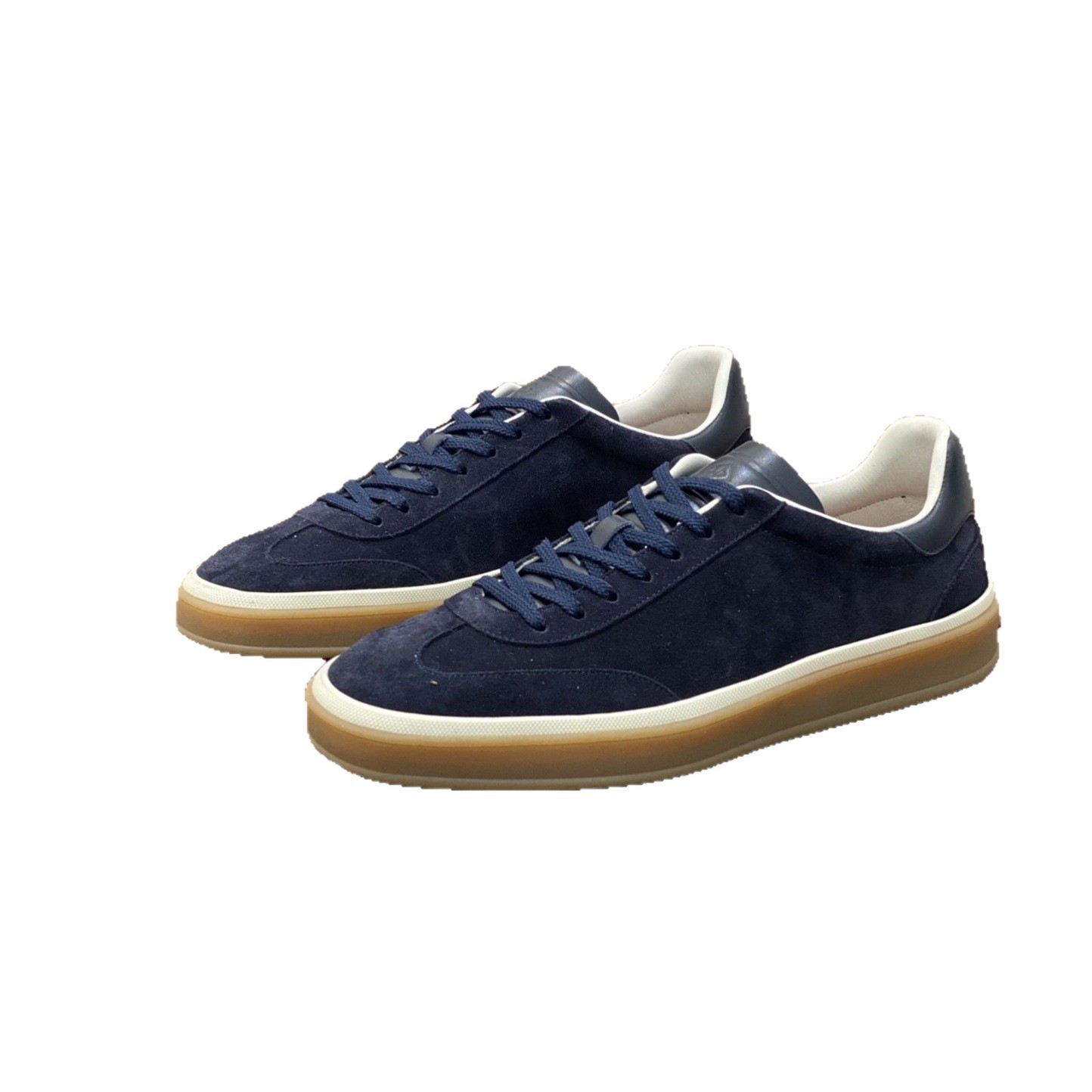 Baskets basses homme en daim style rétro chaussures décontractées_voghion.com