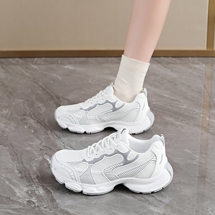 2025 New Autumn and Winter Sports Style College Shoes Retro Fashion Dad Shoes Casual Versatile Lace-Up Trend