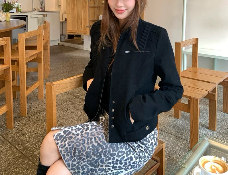 Ranwear  天赋夹克100棉小众设计感百搭休闲立领工装夹克外套彩棉|undefined