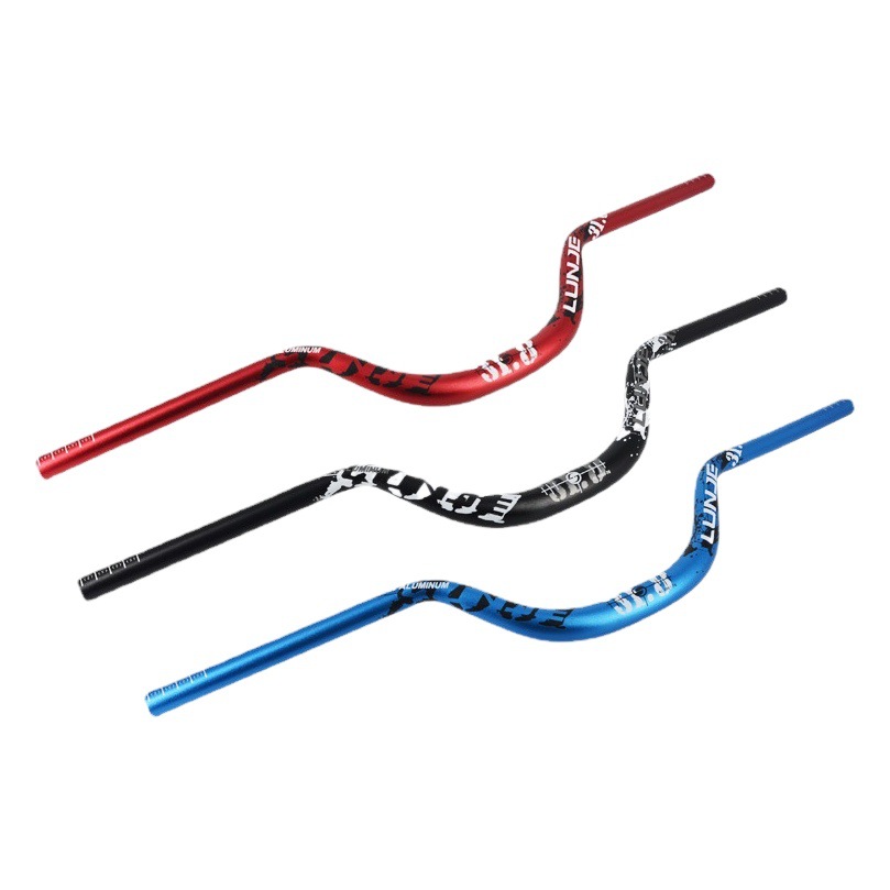 Mango de bicicleta de montaña más manillar de ángulo alto 720/780mm70-90H mango de bicicleta horizontal marca de color mango de golondrina grande