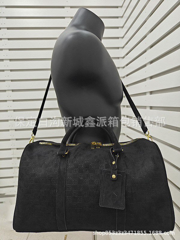 6003 라지 스웨이드 블랙 골드