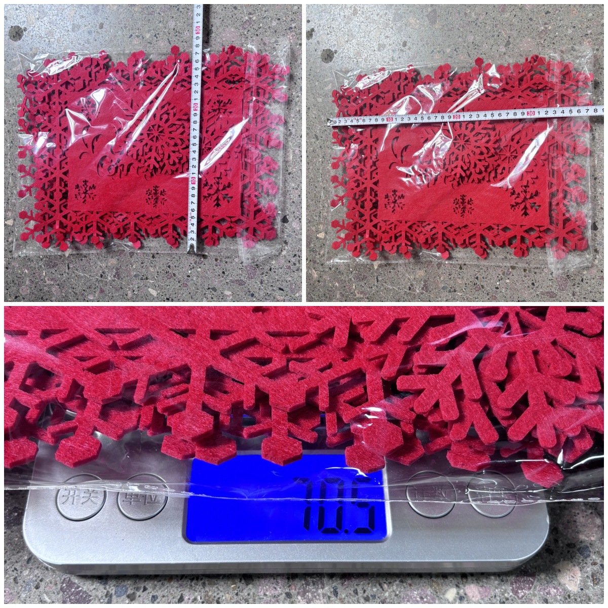 Christmas Placemat And Coaster Set For Dining Table Decor_voghion.com