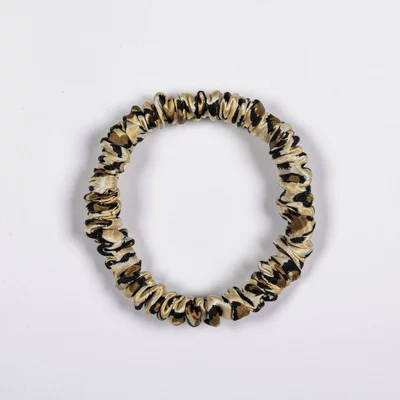 Saç üçün rezinlər — Hair Flower Fashion Hair Rope - small-leopard-print-16mm