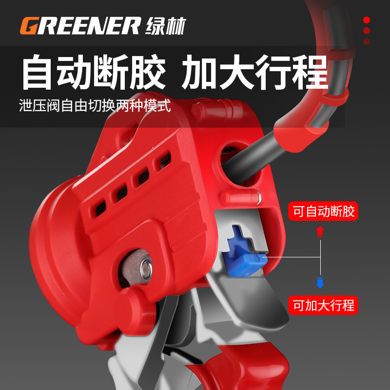 Pistola de pegamento Green Forest, adhesivo estructural, dispensador automático de pegamento, dispensador de sellador de diez orificios que ahorra trabajo, herramienta universal. image 4