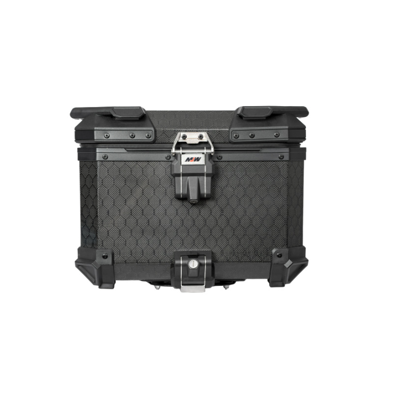 BM Lock 45L aerospace-grade 12K carbon fiber tail box, aluminum alloy large-capacity motorcycle tail box for scooters and electric vehicles