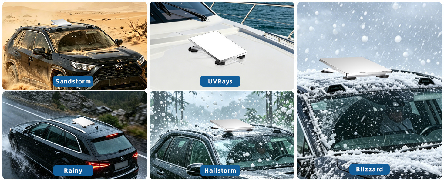Cross-border hot item For star mini car roof magnetic mount ABS magnetic 66mm heat-resistant portable mount