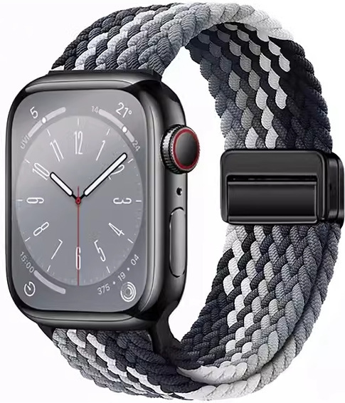 3#Gradient black (black buckle)