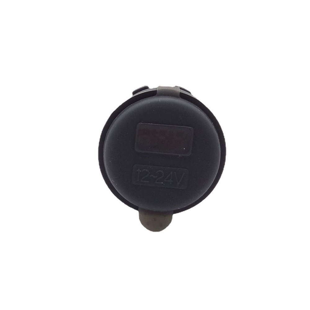 Зеленый и синий свет, одиночный USB цифровой вольтметр для авто/мото, двувходное автомобильное зарядное устройство (две в одном)