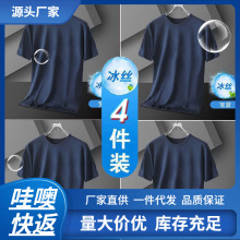 定制快返2025男士单杠纯色网眼T透气百搭短袖男舒适运动打底衫