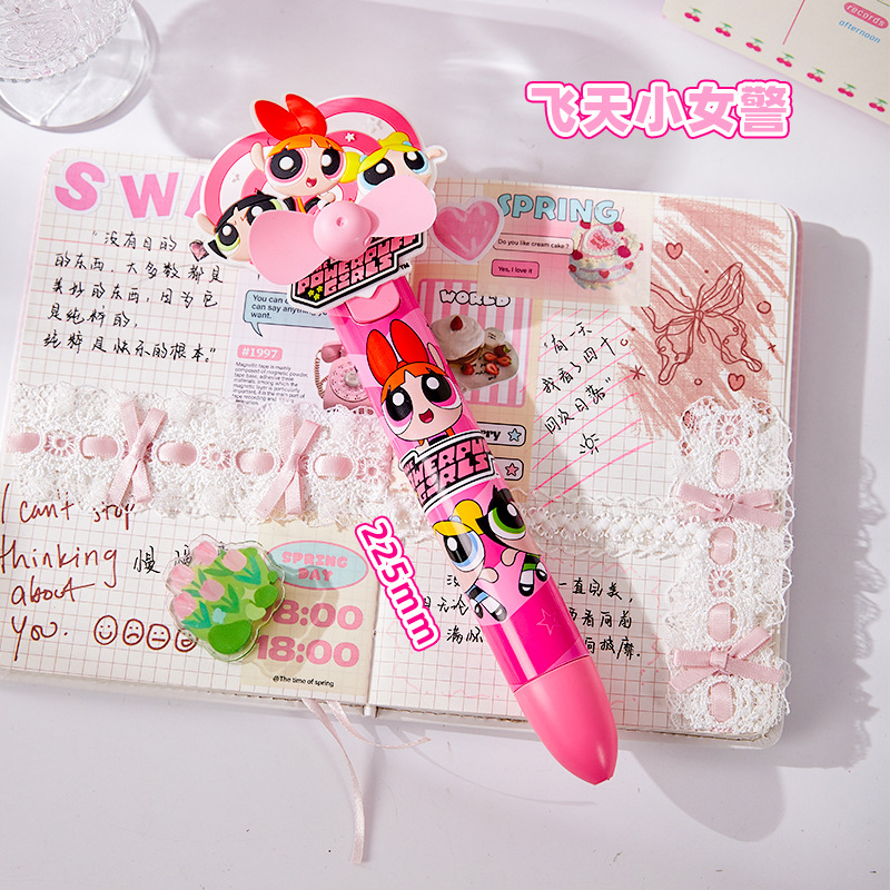 Crayon Shin-chan Big Mac Extra de ventilador de gran tamaño Verano lindo y creativo escritorio portátil portátil pequeño ventilador de mano